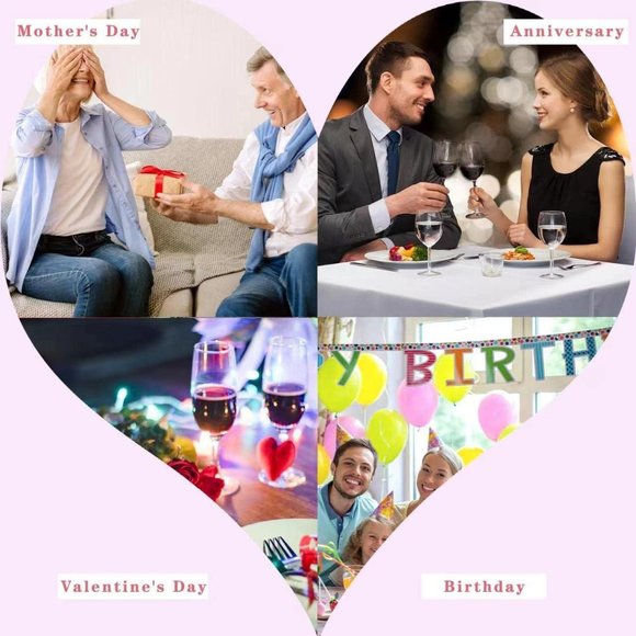 Glass Rose Galaxy Enchanted Light-Up Flower - Perfect Gift for Women Mul… - Picture 5 of 7